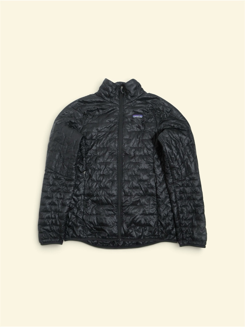 Patagonia black womens medium micropuff puffer jacket. Style 84070FA19 mint cond
